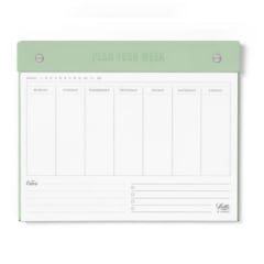 Conscious Undated Weekly Notepad Sage