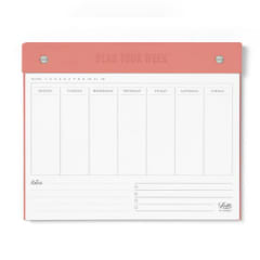 Conscious Undated Weekly Notepad Clay