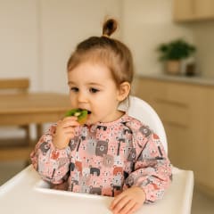 Nylon Small Long Sleeve Bib Peekaboo