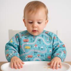Nylon Small Long Sleeve Bib Road Map