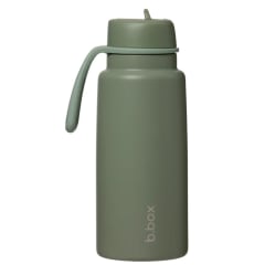 B.BOX Insulated Flip Top Bottle 1ltr Olive