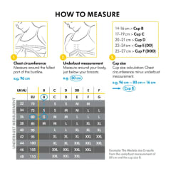 MEDELA Keep Cool Sleep Mat/Nursing Bra Blk S