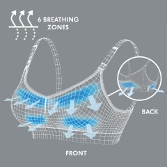 MEDELA Keep Cool Ultra Mat/Nursing Bra Blk M