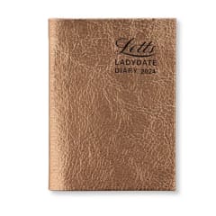 LETTS 2024 Ladydate Mini Pkt WTV Eng Rose Gold
