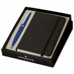 VFM Neon Blue Nickel PT Ballpoint + A6 Notebook