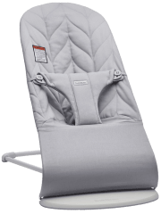 Baby Bjorn Bouncer Bliss Woven Petal Quilt Light Grey