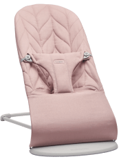 Baby Bjorn Bouncer Bliss Woven Petal Quilt Dusty Pink