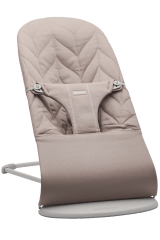 Baby Bjorn Bouncer Bliss Woven Petal Quilt Sand Grey