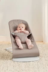 Baby Bjorn Bouncer Bliss Woven Petal Quilt Sand Grey