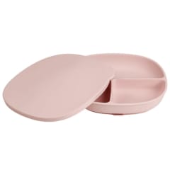 B.BOX Silicone Plate + Lid Blush