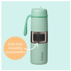 B.BOX Insulated Flip Top Btl 690ml Midnight