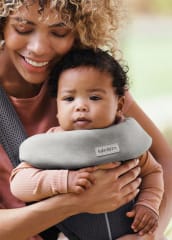 Baby Bjorn Bib for Carrier MINI/MOVE Jersey Lt Grey
