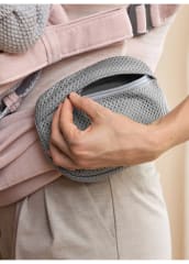 BABY DAM Pocket Pouch for Carrier Mesh Grey
