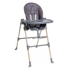 CHICCO HighChair: Polly Essential Coal