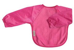 FLEECE SMALL L/S BIB CERISE