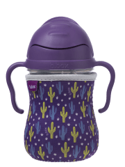 B.BOX Sippy Cup Neoprene Sleeve-Cactus Capers