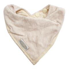 TOWEL BANDANA BIB WHITE SAND