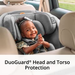 CHICCO OneFit Cleartex All in One Car Seat Obsidian