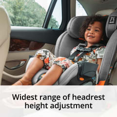 CHICCO OneFit Cleartex All in One Car Seat Obsidian