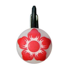 ClipLit Red Flower White led