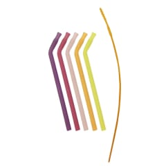 B.BOX Silicone Straw 5pc Very Berry