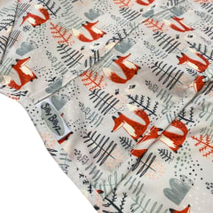 Nylon Highchair Hugger Long Sleeve Bib Mr Fox