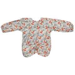 Nylon Highchair Hugger Long Sleeve Bib Mr Fox