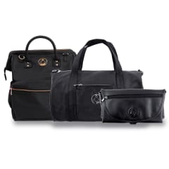 ISOKI BACKPACK BUNDLE BLACK NYLON