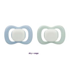 B.BOX Pacifier NLR 2 Glow Twin Asst-4 SRT-6M+