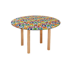 TABLECLOTH 120CM DOG ROUND