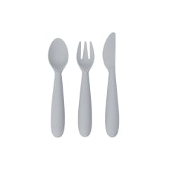 EZPZ HAPPY UTENSILS PEWTER