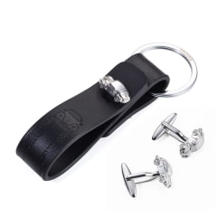 VW Beetle Keyring & cufflinks