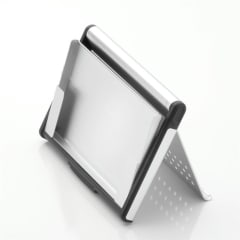 B/Card card case aluminium, silver