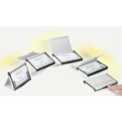 B/Card card case aluminium, silver