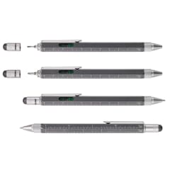 TROIKA Construction BP pen titanium/silver