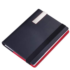 Travel folder w/A5 notepad black/red