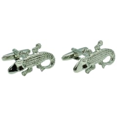 #12 CROCODILE CUFFLINKS