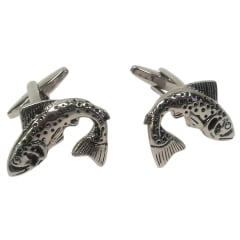 #21 TROUT CUFFLINKS