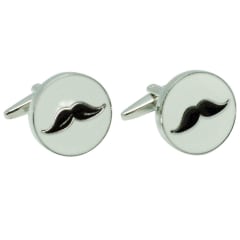 #23 MOUSTACHE CUFFLINKS