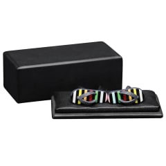 019 MULTI STRIPE FLIP FLOP CUFFLINKS