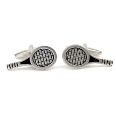 213 TENNIS RACQUET CUFFLINK