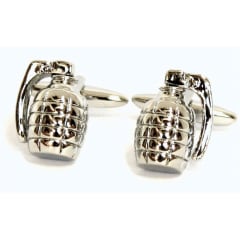 GRENADE CUFFLINKS