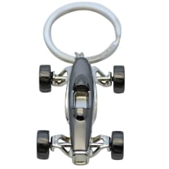 KEY HOLDER RACING CAR PEWTER