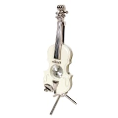 VIOLIN CLOCK CREAM