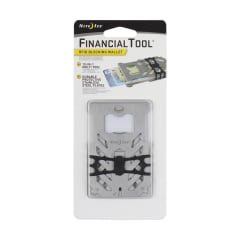 Fin. Tool RFID Blocking Wallet Stainless