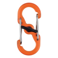 NITE IZE S-Biner MicroLock Polycarbonate 2Pk Orng