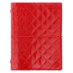 FILOFAX Pkt Domino Luxe Organiser Red