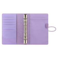 FILOFAX PER IMPRESSIONS ORGANISER PURPLE /WHITE