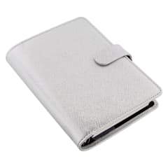 FILOFAX PER SAFFIANO ORGANISER METALLIC SILVER