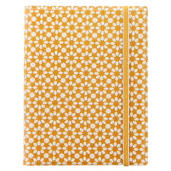 FILOFAX A5 Impressions Notebook Yellow/White